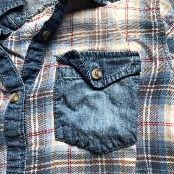 Life in Progress plaid button up shirt - Picture 8 of 8